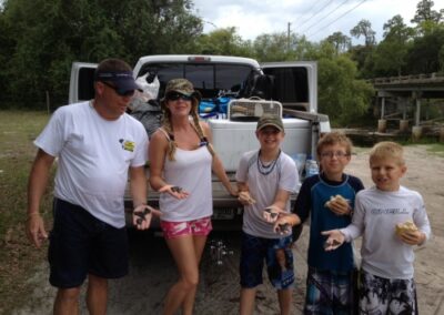 Cameron S.'s birthday dig. Great day in a great site. Wauchula 2012