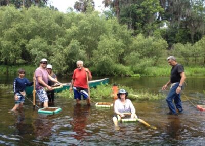 Eric R. in his infamous red shirt.